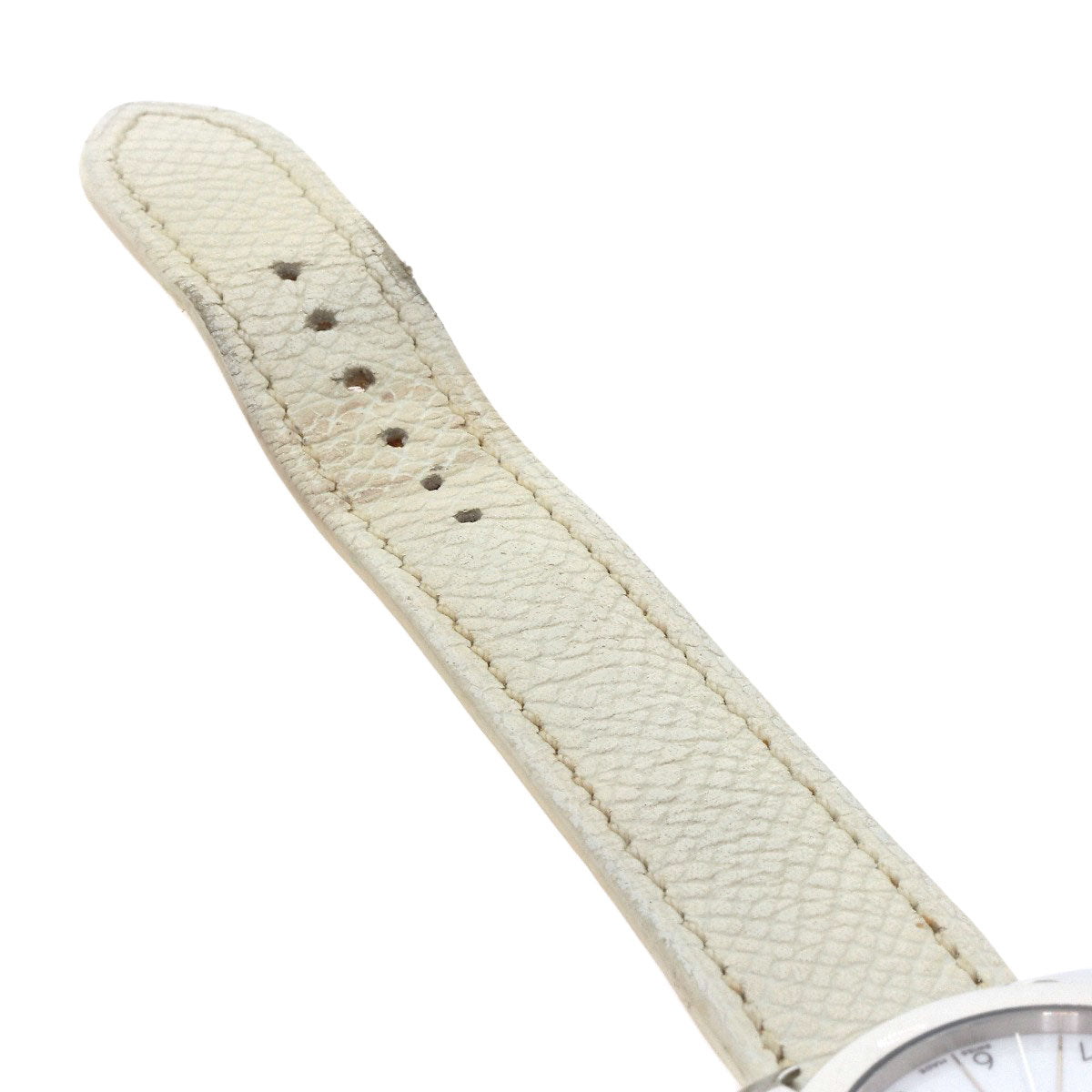HERMES エルメス HR1.510 Hウォッチ ロンド 腕時計 SS レディース 中古