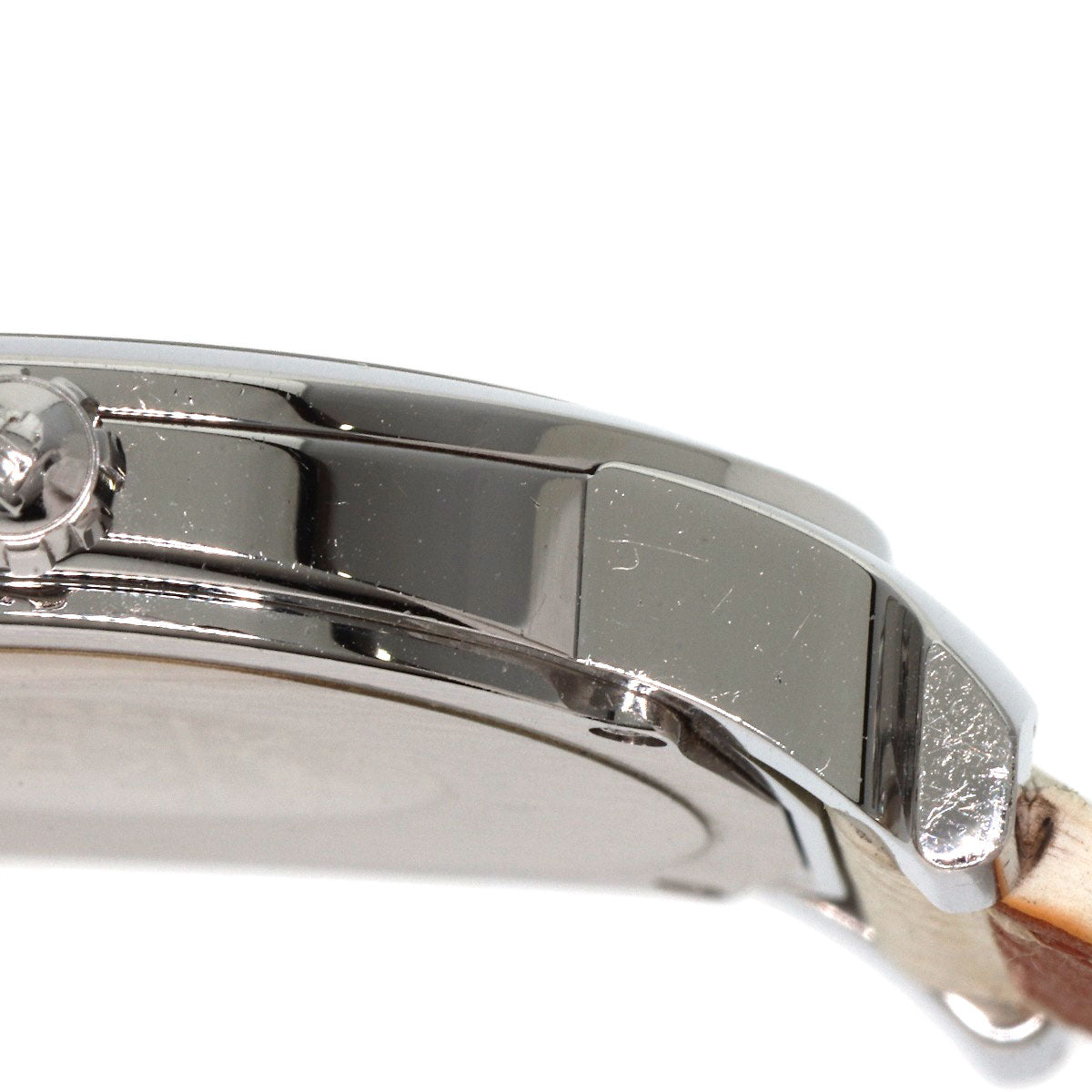 HERMES エルメス HR1.510 Hウォッチ ロンド 腕時計 SS レディース 中古