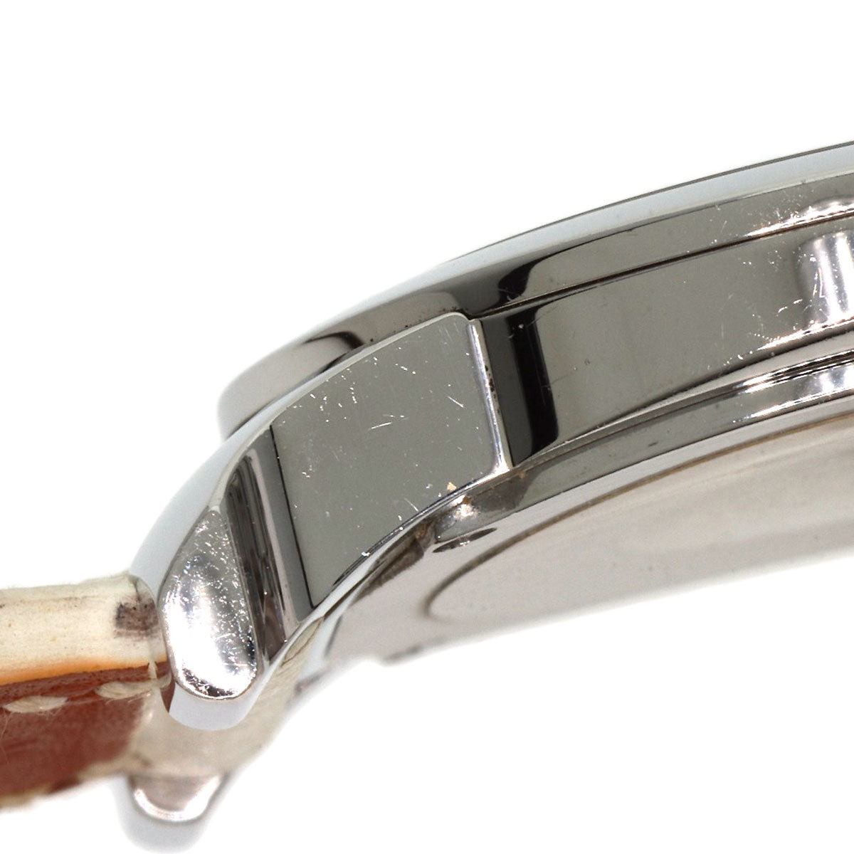 HERMES エルメス HR1.510 Hウォッチ ロンド 腕時計 SS レディース 中古