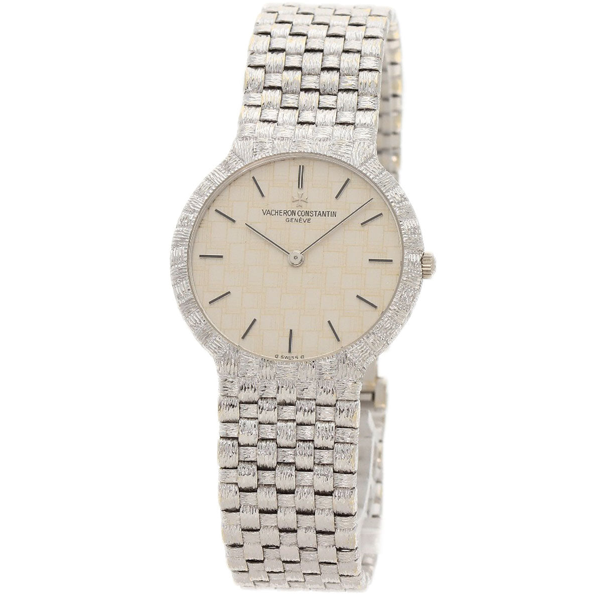 VACHERON CONSTANTIN ヴァシュロン・コンスタンタン 31046 メッシュドール 腕時計 K18WG メンズ 中古