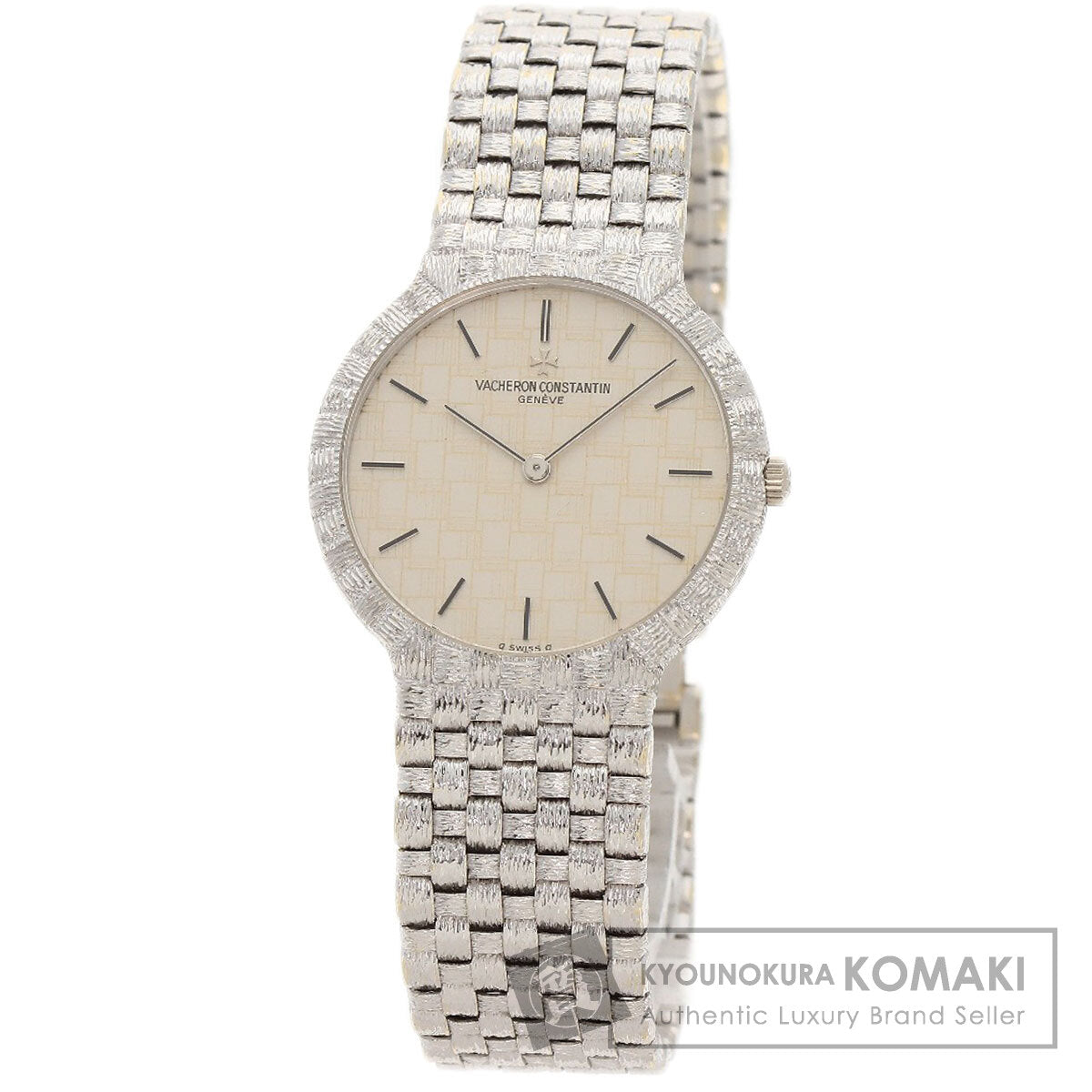 VACHERON CONSTANTIN ヴァシュロン・コンスタンタン 31046 メッシュドール 腕時計 K18WG メンズ 中古