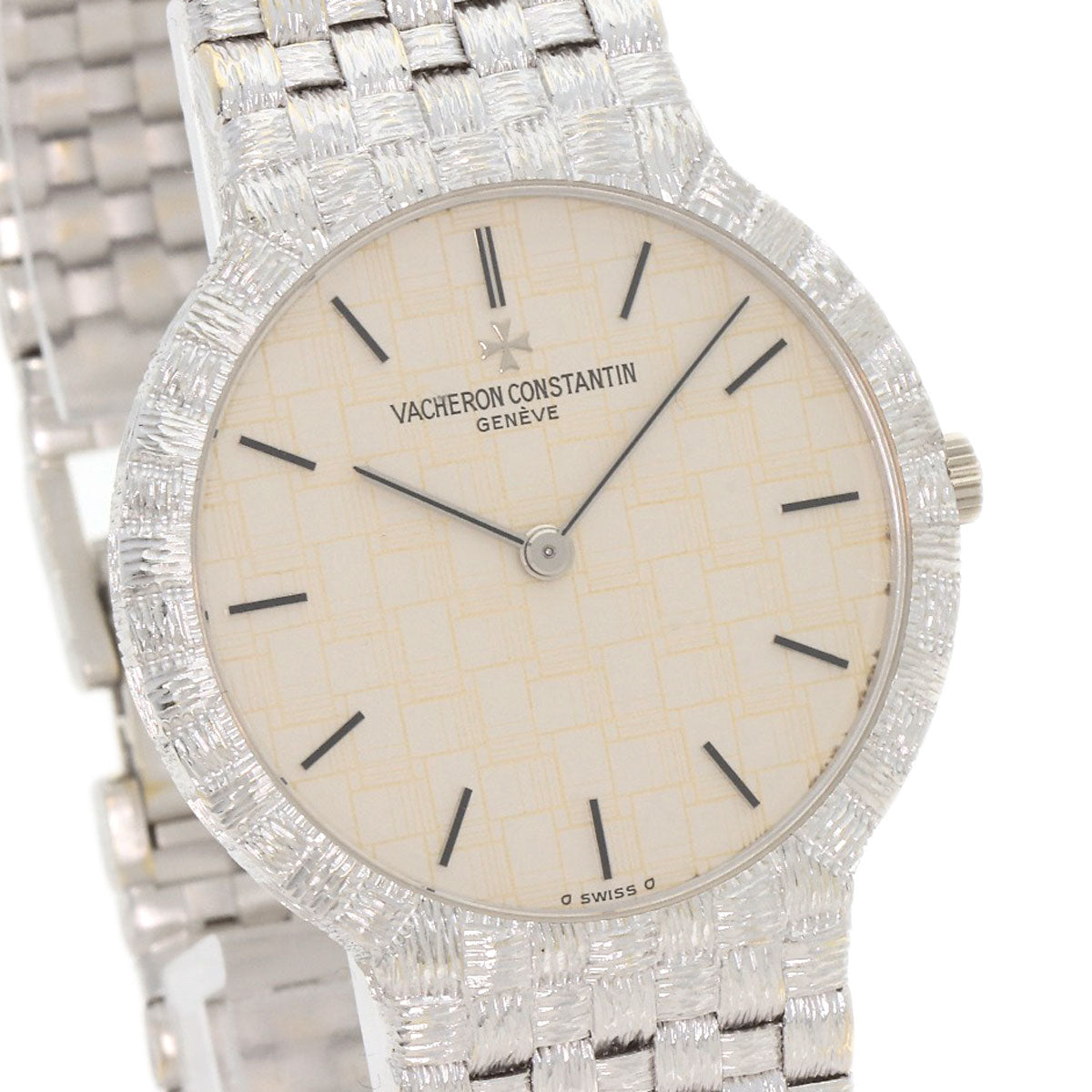 VACHERON CONSTANTIN ヴァシュロン・コンスタンタン 31046 メッシュドール 腕時計 K18WG メンズ 中古