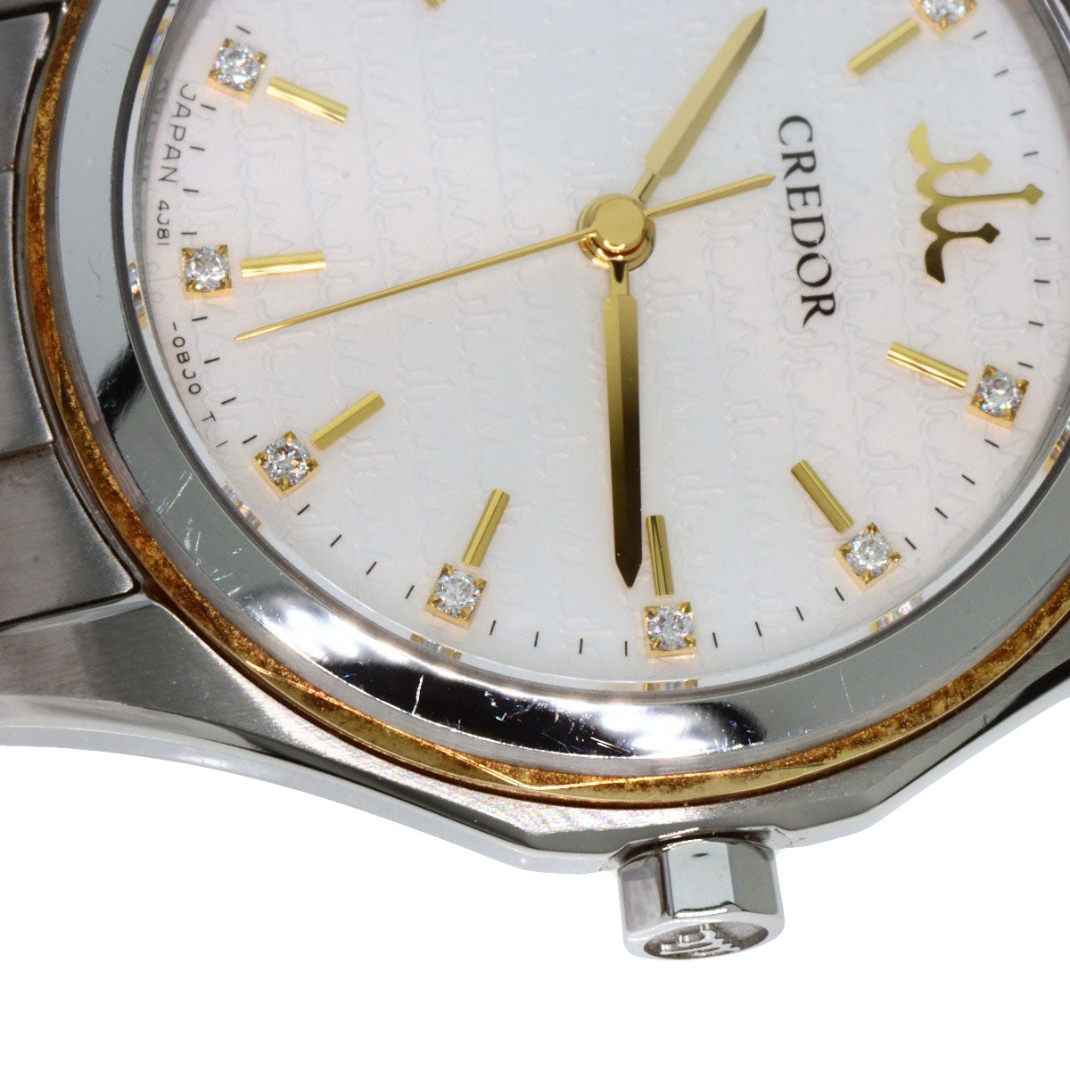 SEIKO セイコー GSAS058 クレドール シグノ GSAS058 腕時計 SS レディース 中古