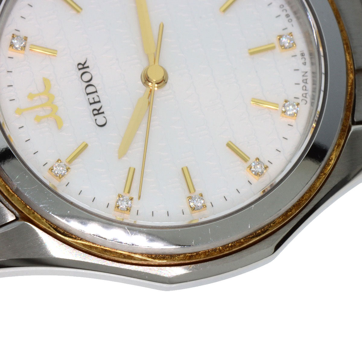 SEIKO セイコー GSAS058 クレドール シグノ GSAS058 腕時計 SS レディース 中古