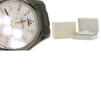 SEIKO セイコー GSAS058 クレドール シグノ GSAS058 腕時計 SS レディース 中古