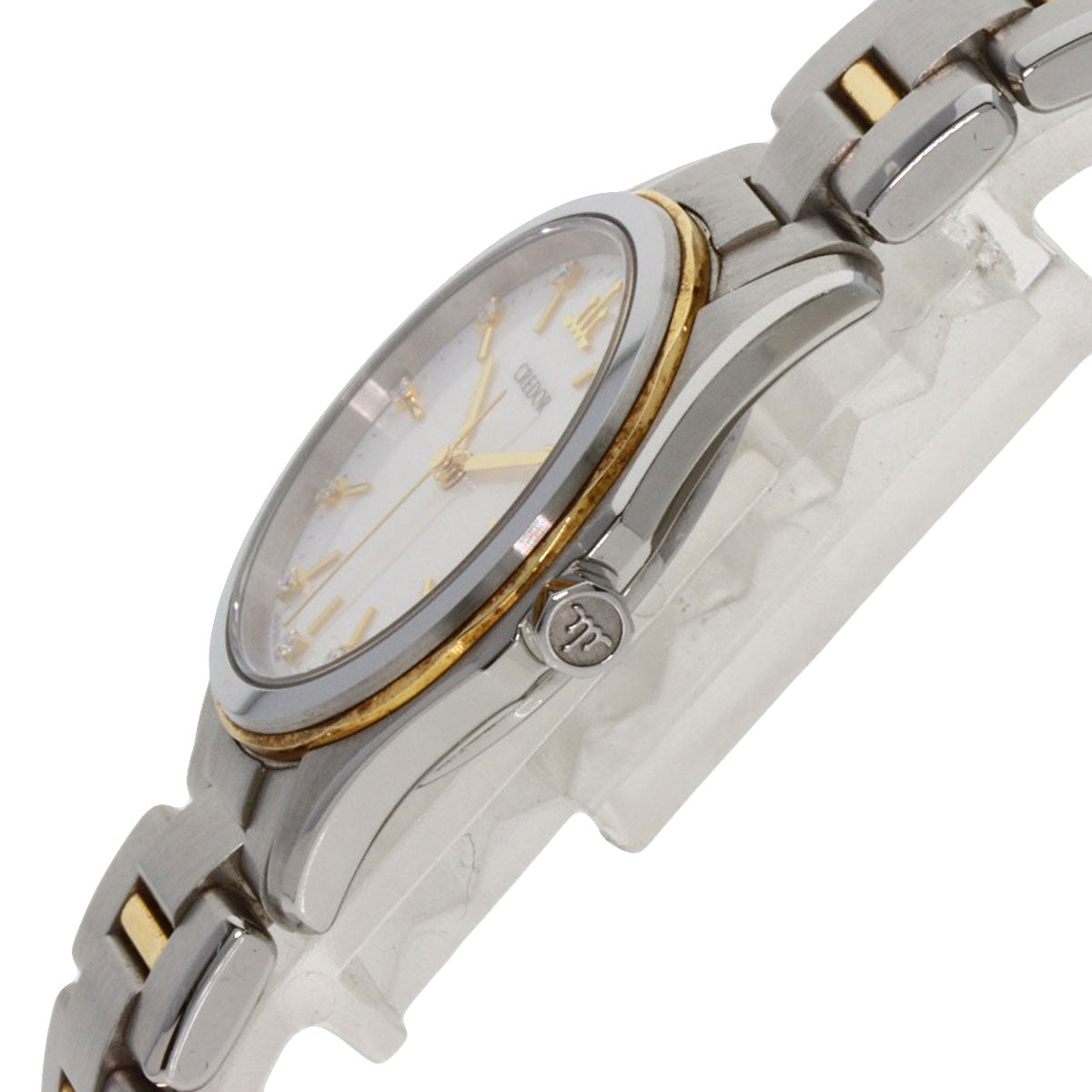 SEIKO セイコー GSAS058 クレドール シグノ GSAS058 腕時計 SS レディース 中古