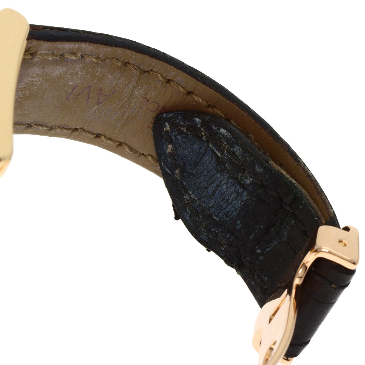 CARTIER カルティエ WE100151 タンクフランセーズ SM 腕時計 K18YG レディース 中古