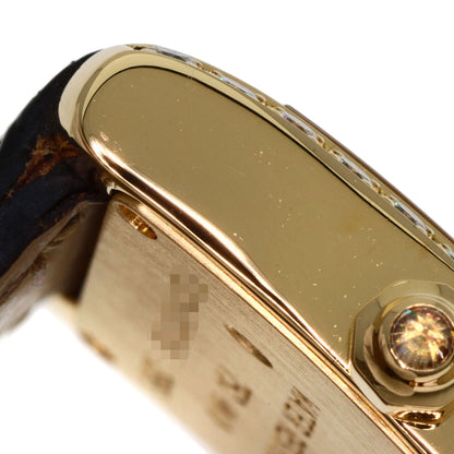 CARTIER カルティエ WE100151 タンクフランセーズ SM 腕時計 K18YG レディース 中古
