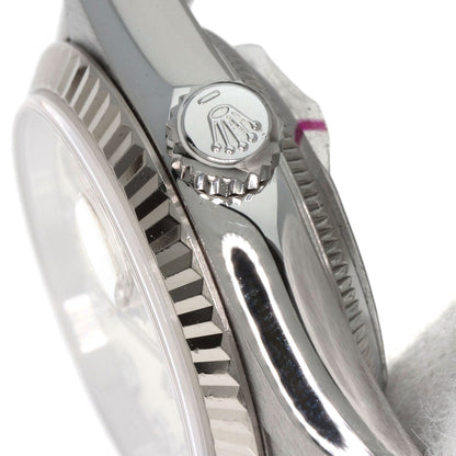 ROLEX ロレックス 79174G デイトジャスト 10P ダイヤモンド 腕時計 SS レディース 中古