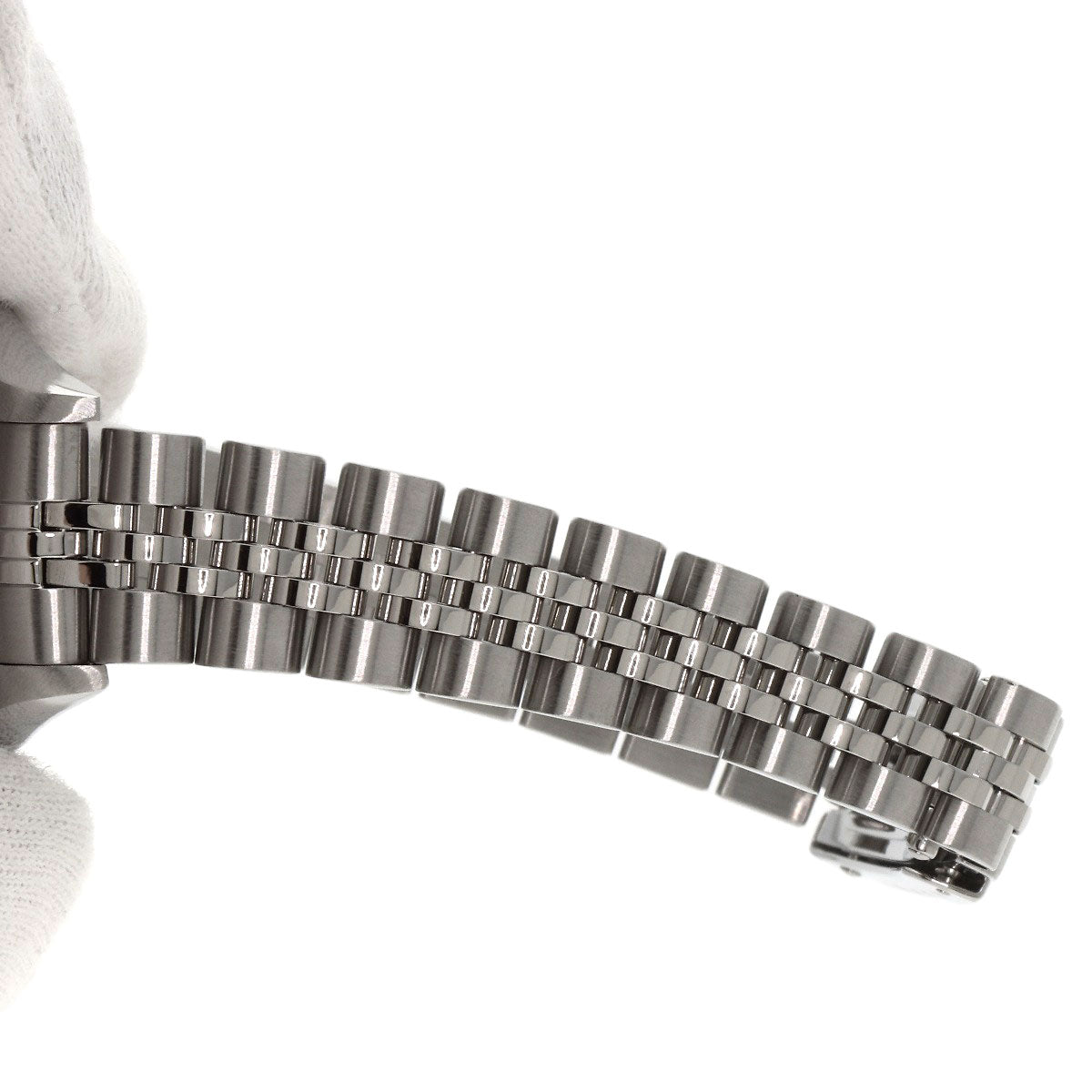 ROLEX ロレックス 79174G デイトジャスト 10P ダイヤモンド 腕時計 SS レディース 中古
