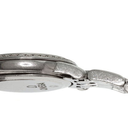 OMEGA オメガ 4575.75 デビル プレステージ ダイヤモンド 腕時計 SS レディース 中古