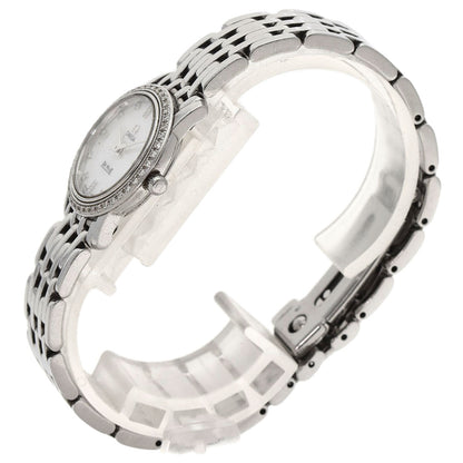 OMEGA オメガ 4575.75 デビル プレステージ ダイヤモンド 腕時計 SS レディース 中古