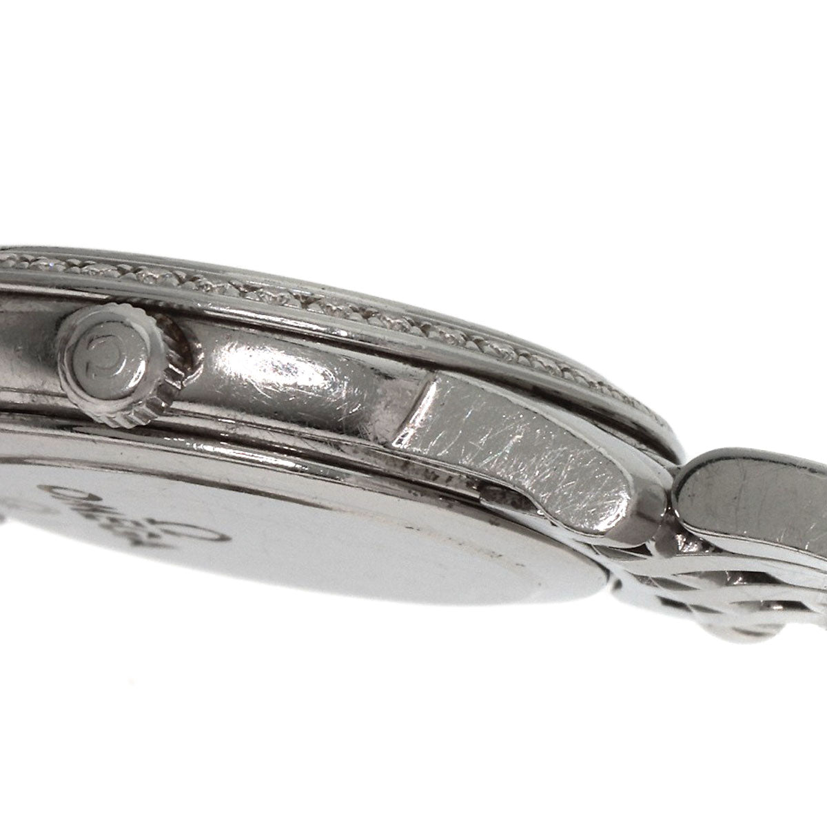 OMEGA オメガ 4575.75 デビル プレステージ ダイヤモンド 腕時計 SS レディース 中古