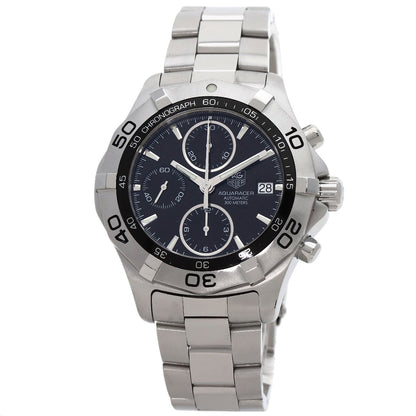 TAG HEUER タグホイヤー CAF2110 アクアレーサー クロノグラフ 腕時計 SS メンズ 中古
