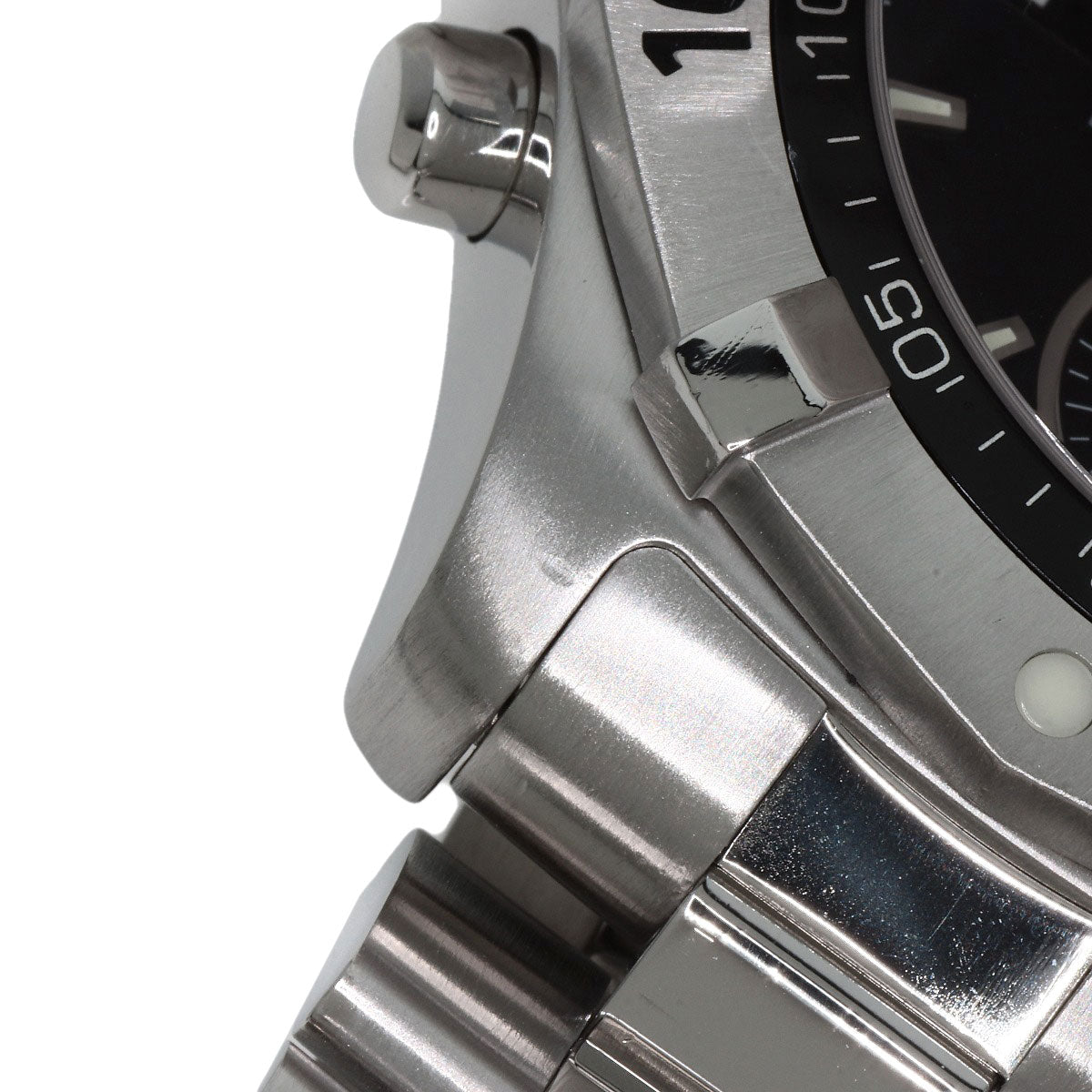 TAG HEUER タグホイヤー CAF2110 アクアレーサー クロノグラフ 腕時計 SS メンズ 中古
