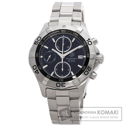 TAG HEUER タグホイヤー CAF2110 アクアレーサー クロノグラフ 腕時計 SS メンズ 中古