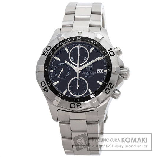 TAG HEUER タグホイヤー CAF2110 アクアレーサー クロノグラフ 腕時計 SS メンズ 中古