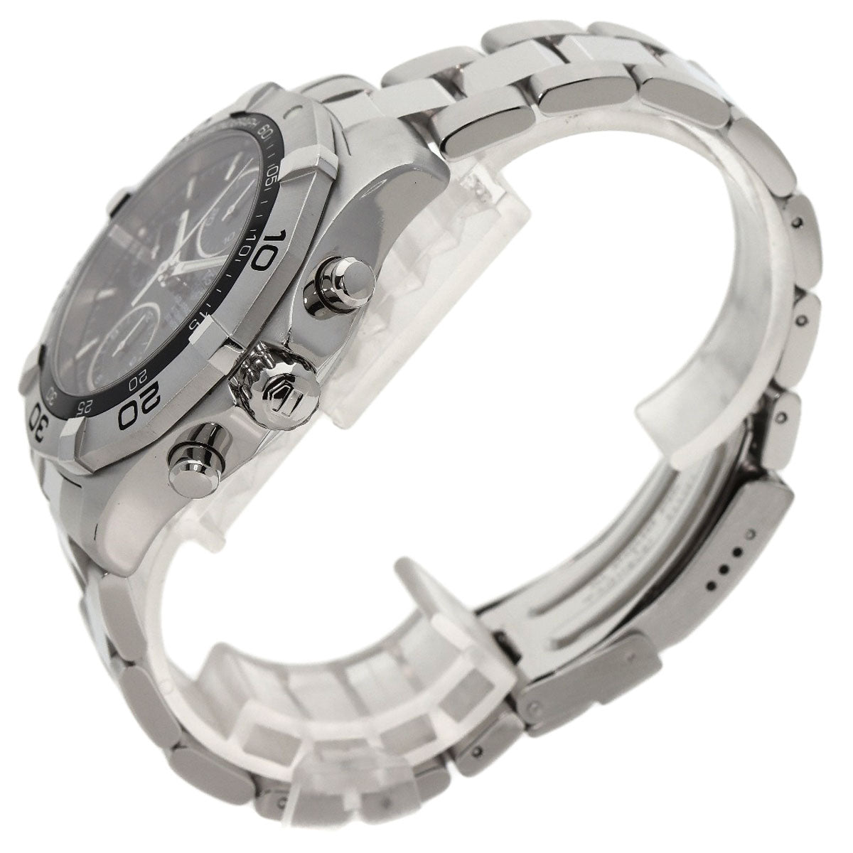 TAG HEUER タグホイヤー CAF2110 アクアレーサー クロノグラフ 腕時計 SS メンズ 中古