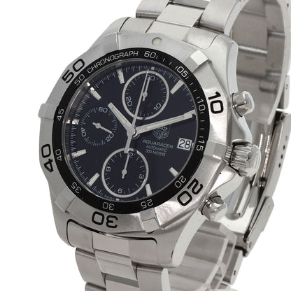 TAG HEUER タグホイヤー CAF2110 アクアレーサー クロノグラフ 腕時計 SS メンズ 中古
