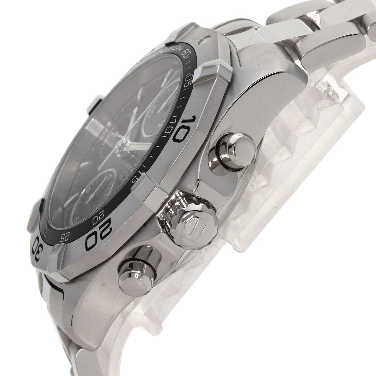 TAG HEUER タグホイヤー CAF2110 アクアレーサー クロノグラフ 腕時計 SS メンズ 中古