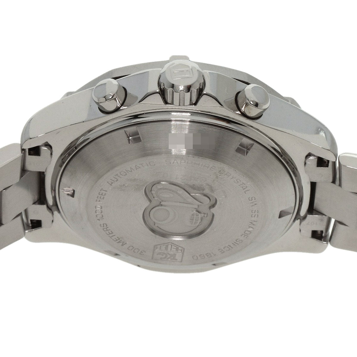 TAG HEUER タグホイヤー CAF2110 アクアレーサー クロノグラフ 腕時計 SS メンズ 中古