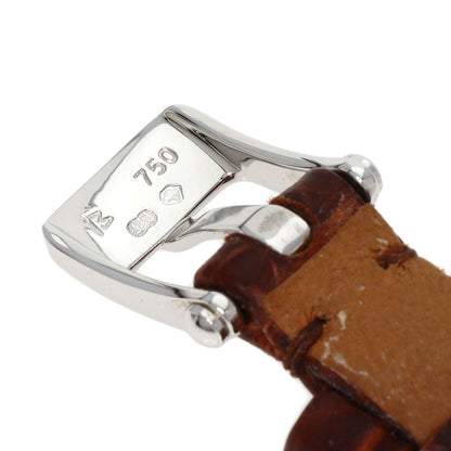Van Cleef & Arpels ヴァンクリーフ＆アーペル VCARO29A00 チャーム ミニウォッチ ダイヤモンド 腕時計 K18WG レディース 中古
