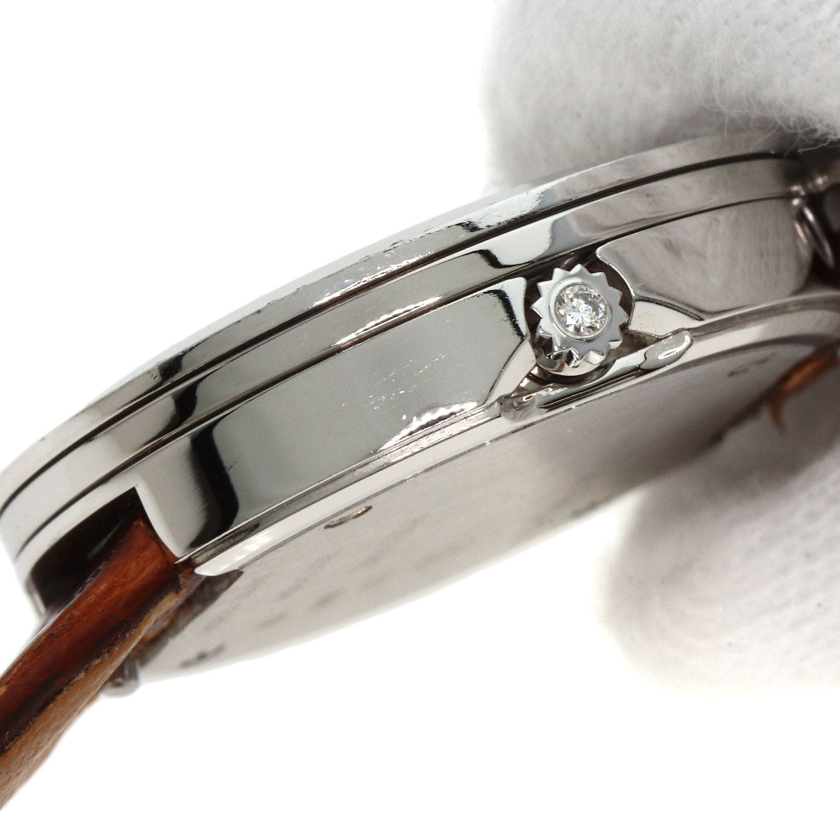 Van Cleef & Arpels ヴァンクリーフ＆アーペル VCARO29A00 チャーム ミニウォッチ ダイヤモンド 腕時計 K18WG レディース 中古