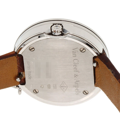 Van Cleef & Arpels ヴァンクリーフ＆アーペル VCARO29A00 チャーム ミニウォッチ ダイヤモンド 腕時計 K18WG レディース 中古