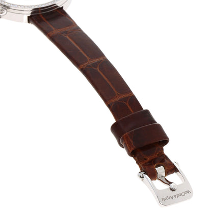 Van Cleef & Arpels ヴァンクリーフ＆アーペル VCARO29A00 チャーム ミニウォッチ ダイヤモンド 腕時計 K18WG レディース 中古