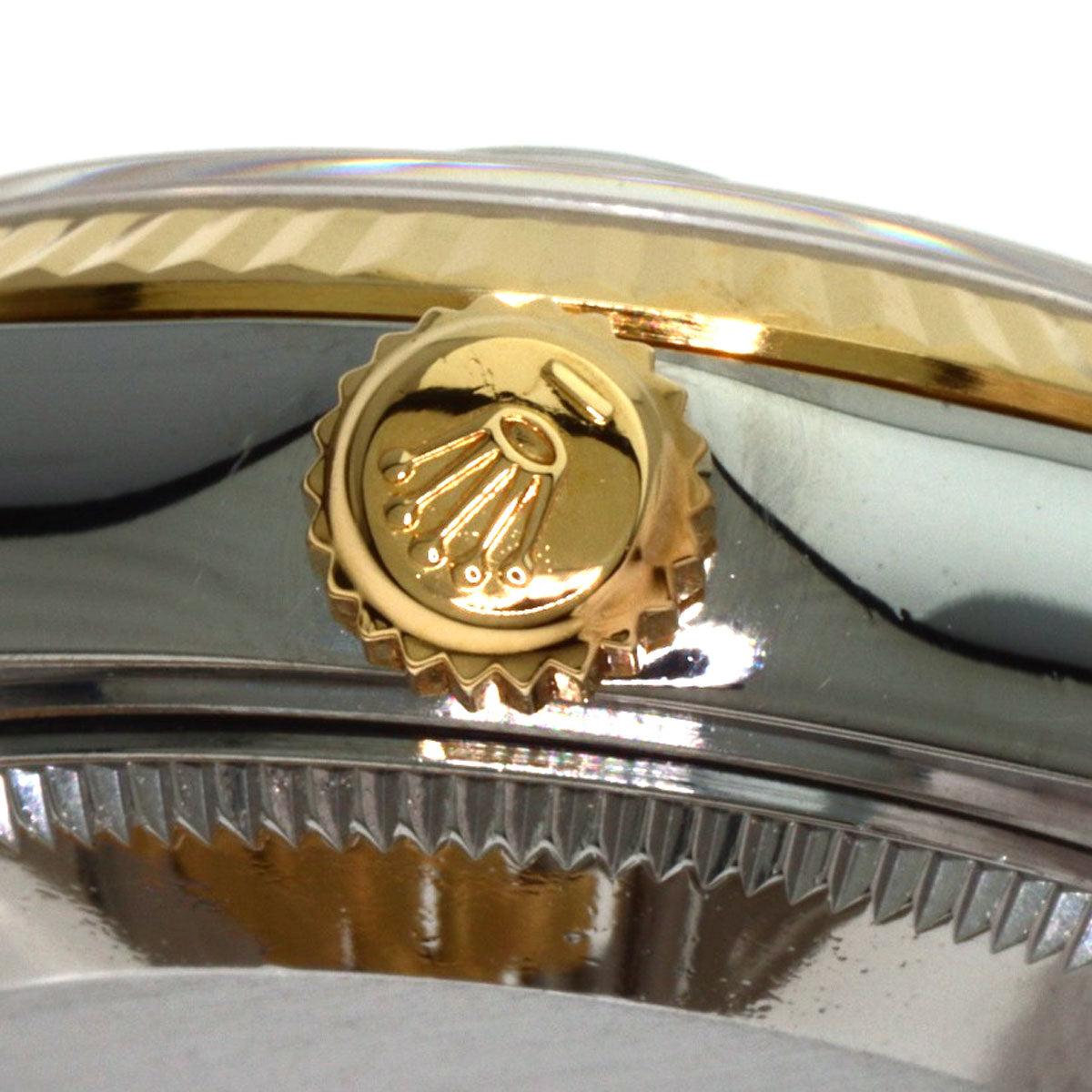 ROLEX ロレックス 69173G デイトジャスト 10P ダイヤモンド 腕時計 SS レディース 中古