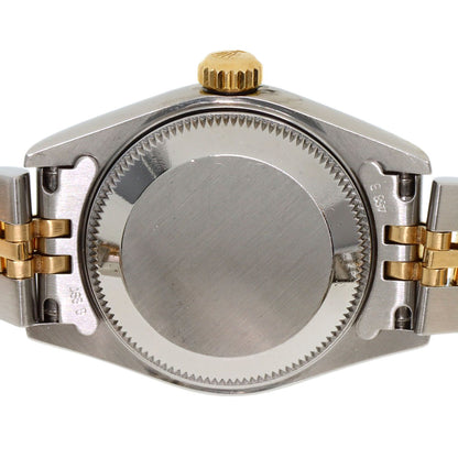ROLEX ロレックス 69173G デイトジャスト 10P ダイヤモンド 腕時計 SS レディース 中古