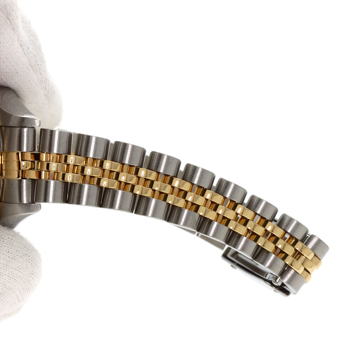 ROLEX ロレックス 69173G デイトジャスト 10P ダイヤモンド 腕時計 SS レディース 中古