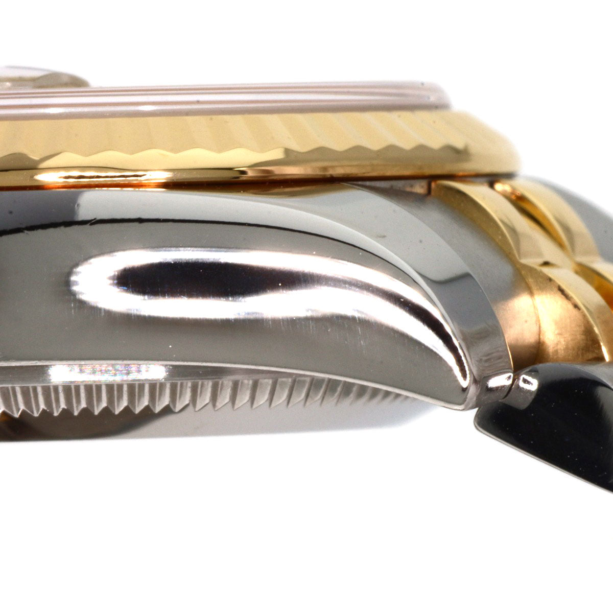 ROLEX ロレックス 179173G デイトジャスト 10P ダイヤモンド 腕時計 SS レディース 中古