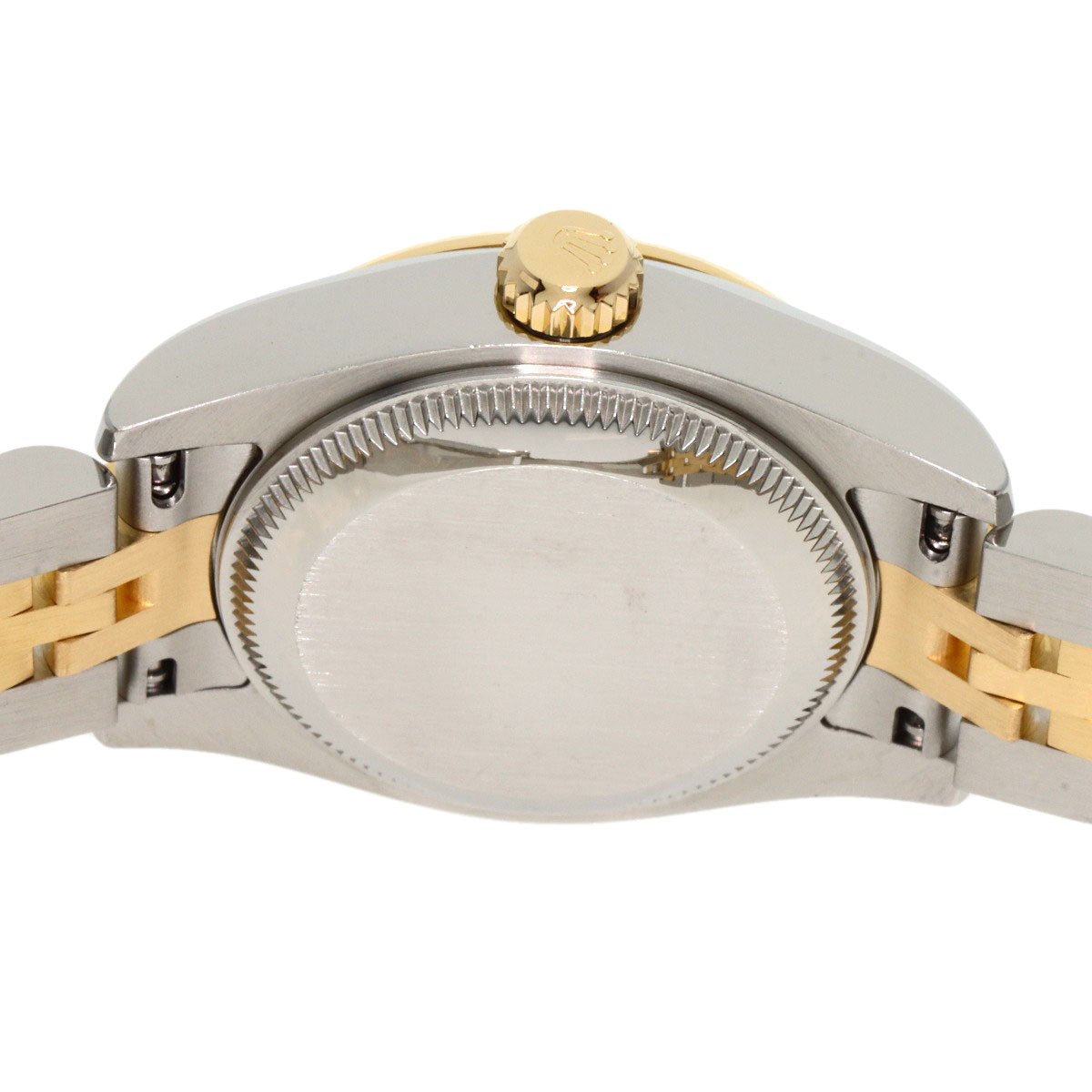 ROLEX ロレックス 179173G デイトジャスト 10P ダイヤモンド 腕時計 SS レディース 中古