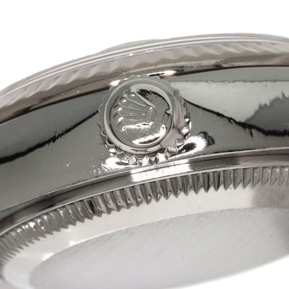 ROLEX ロレックス 179174G デイトジャスト 10P ダイヤモンド 腕時計 SS レディース 中古