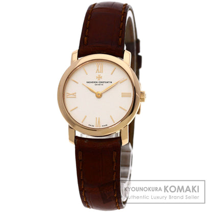 VACHERON CONSTANTIN ヴァシュロン・コンスタンタン 25162/000R パトリモニー クラシック 腕時計 K18PG レディース 中古