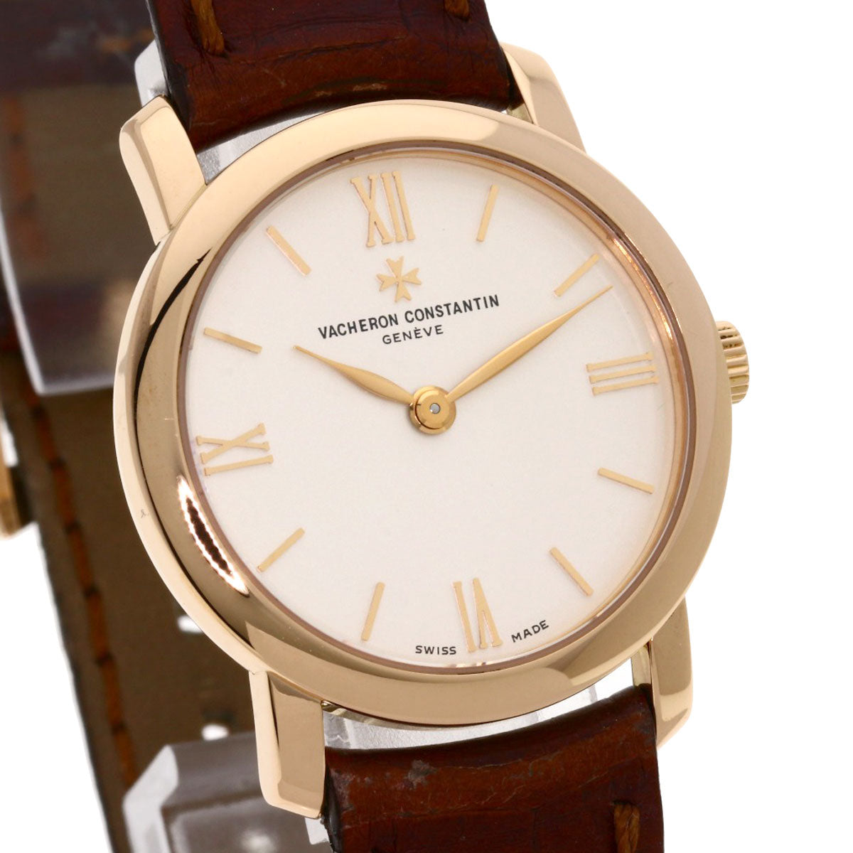 VACHERON CONSTANTIN ヴァシュロン・コンスタンタン 25162/000R パトリモニー クラシック 腕時計 K18PG レディース 中古