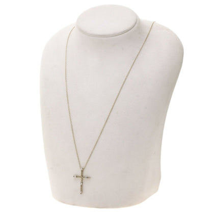Damiani ダミアーニ ノッテ ディ サン ロレンツォ クロス ダイヤモンド ネックレス K18YG レディース 中古
