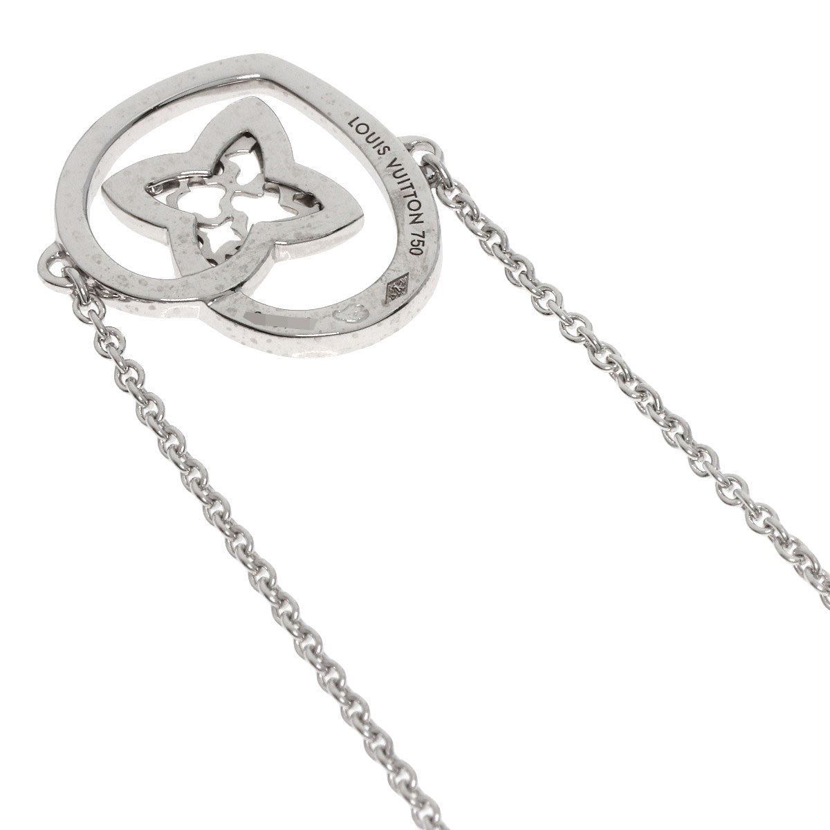 LOUIS VUITTON ルイヴィトン ブラスレ クールハート ダイヤモンド ブレスレット K18WG レディース 中古