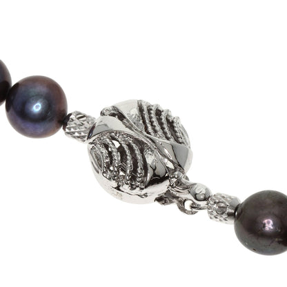 SELECT JEWELRY セレクトジュエリー 淡水パール 真珠 ネックレス SV レディース 中古