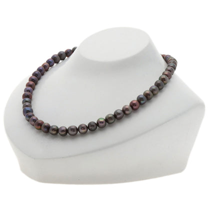SELECT JEWELRY セレクトジュエリー 淡水パール 真珠 ネックレス SV レディース 中古