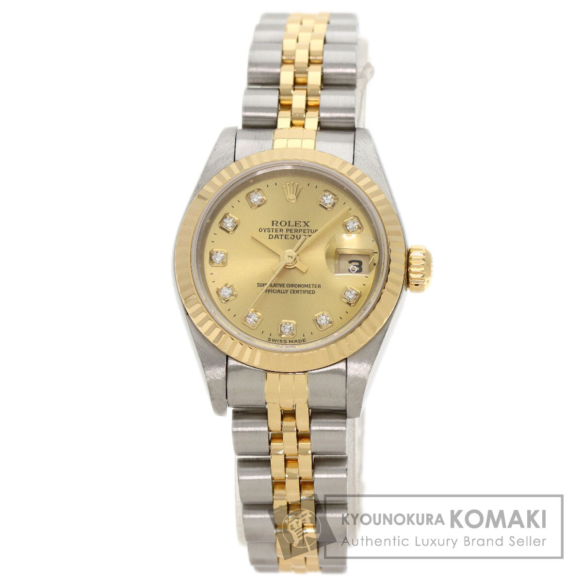 ROLEX ロレックス 79173G デイトジャスト 腕時計 SS レディース 中古