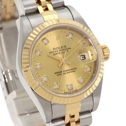 ROLEX ロレックス 79173G デイトジャスト 腕時計 SS レディース 中古