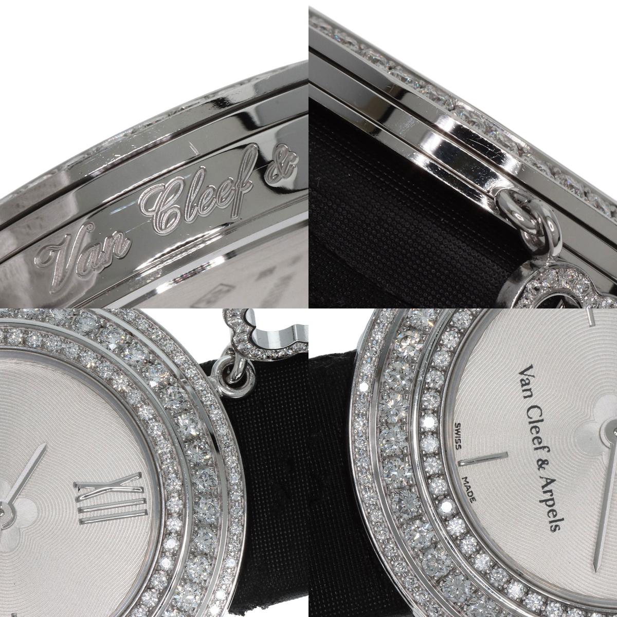 Van Cleef & Arpels ヴァンクリーフ＆アーペル VCARM95300 チャームウォッチ 32mm 腕時計 K18WG レディース 中古