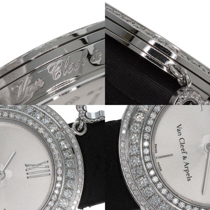 Van Cleef & Arpels ヴァンクリーフ＆アーペル VCARM95300 チャームウォッチ 32mm 腕時計 K18WG レディース 中古