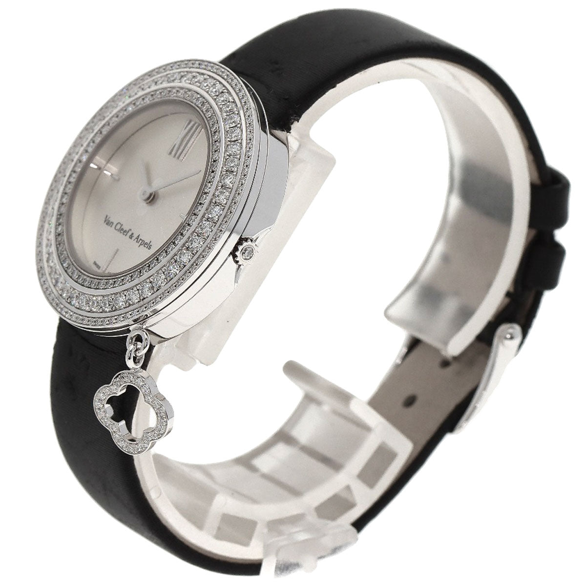 Van Cleef & Arpels ヴァンクリーフ＆アーペル VCARM95300 チャームウォッチ 32mm 腕時計 K18WG レディース 中古