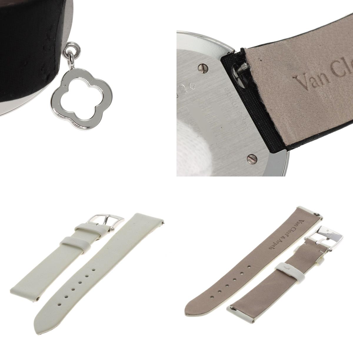 Van Cleef & Arpels ヴァンクリーフ＆アーペル VCARM95300 チャームウォッチ 32mm 腕時計 K18WG レディース 中古