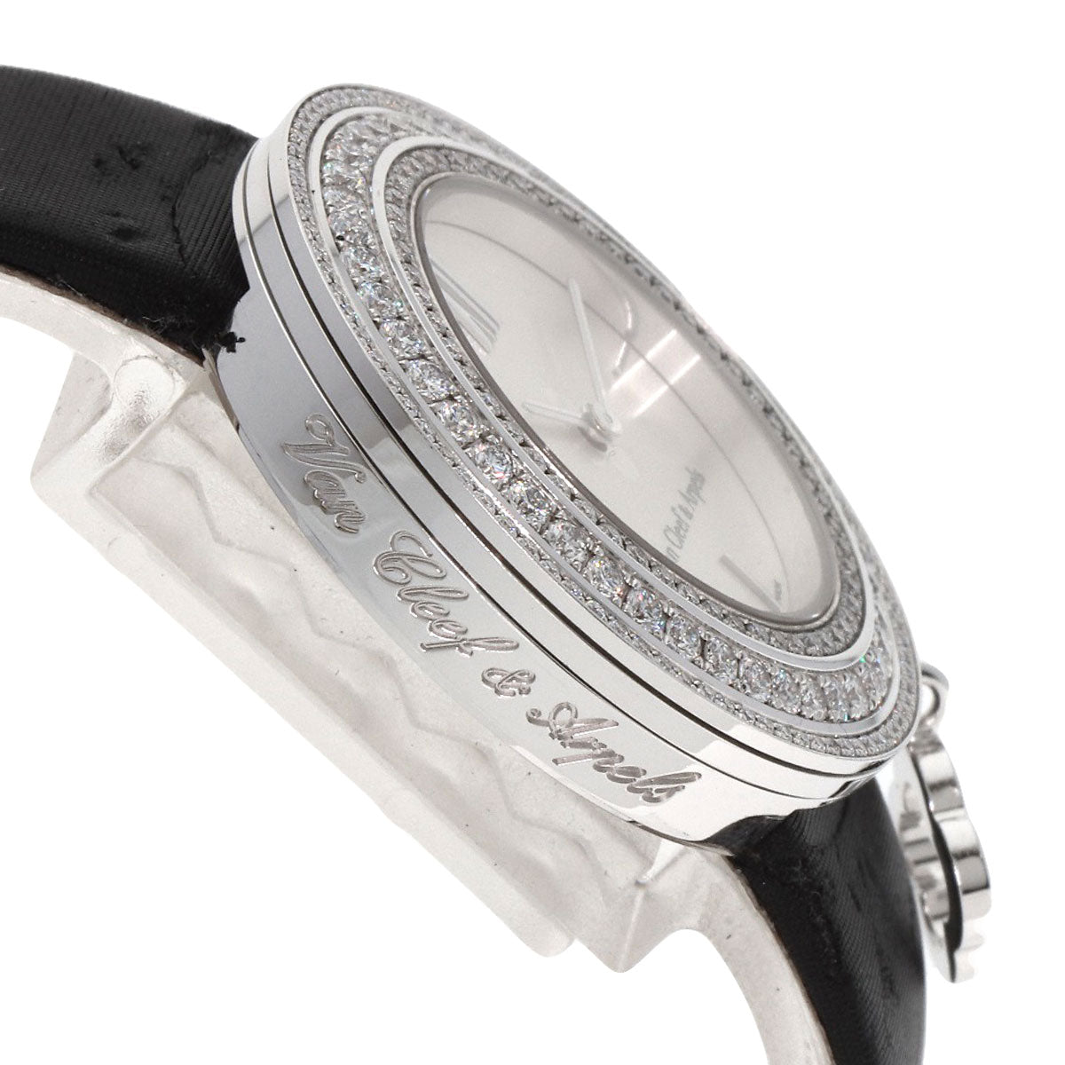 Van Cleef & Arpels ヴァンクリーフ＆アーペル VCARM95300 チャームウォッチ 32mm 腕時計 K18WG レディース 中古