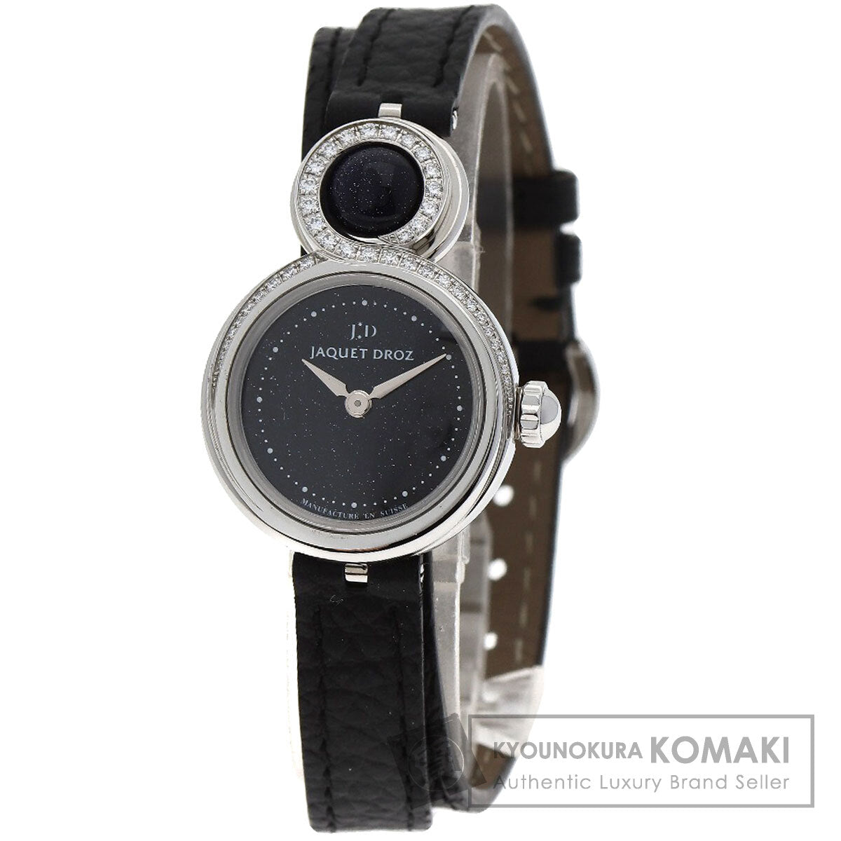 Jaquet Droz ジャケドロー J014600371 レディ8 プティ アベンチュリン 腕時計 SS レディース 中古