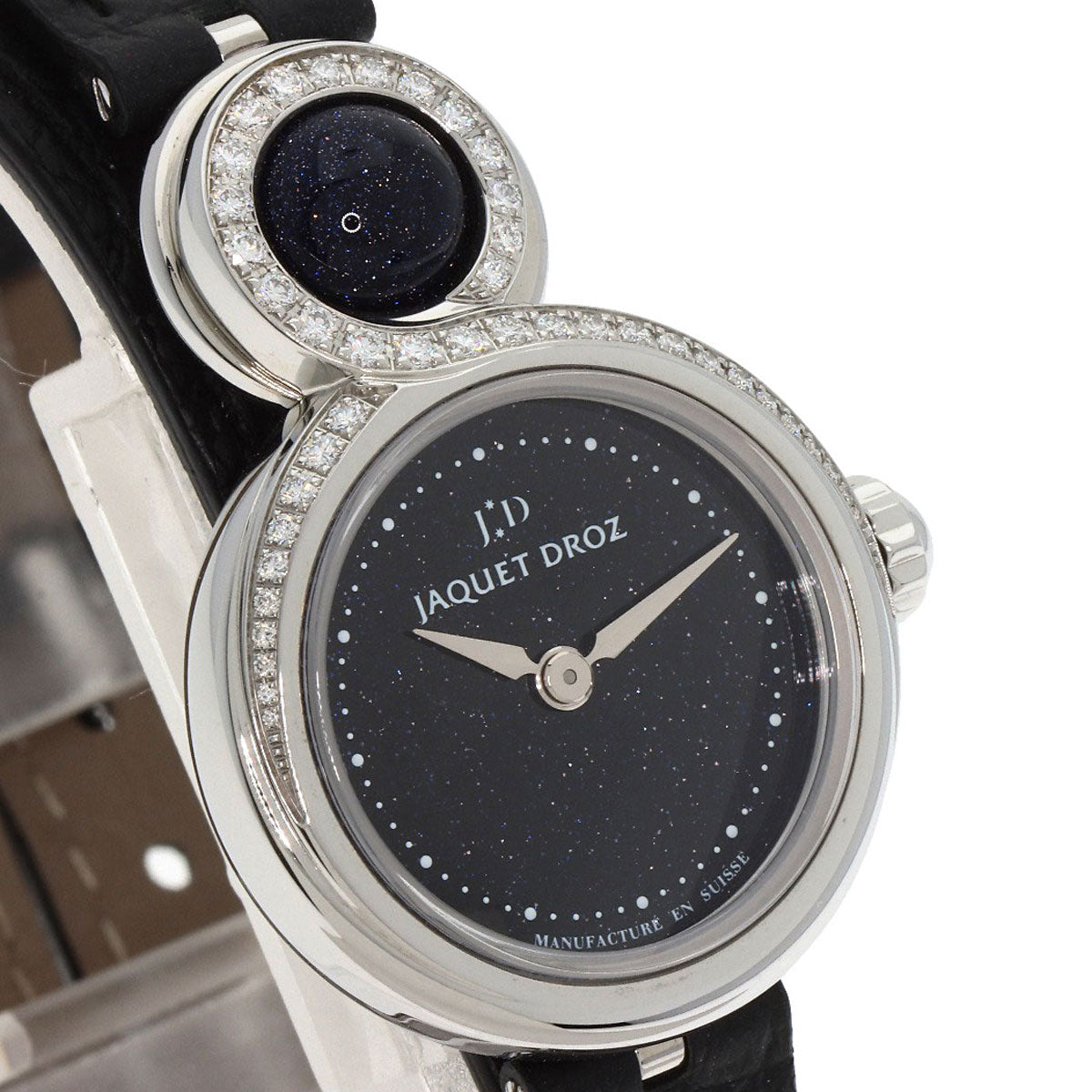 Jaquet Droz ジャケドロー J014600371 レディ8 プティ アベンチュリン 腕時計 SS レディース 中古